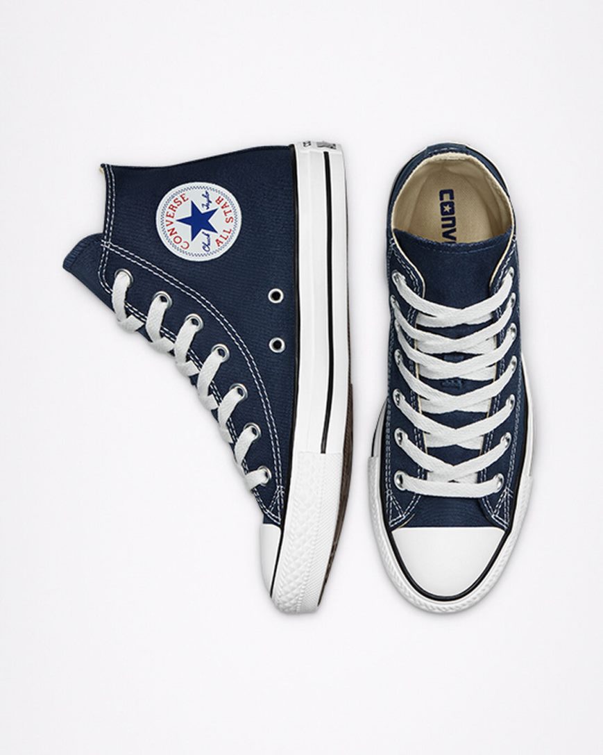 Dámské Boty Vysoké Converse Chuck Taylor All Star Classic Tmavě Blankyt | CZ XHNE28